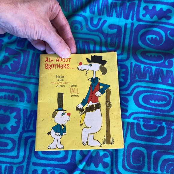 Vintage 1960’s Boy Brother Birthday Cards Lot of 4 - Picture 8 of 11